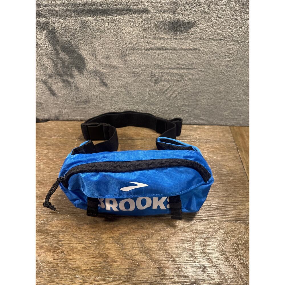 Brooks Stride Waist Pack Unisex Blue Excellent!